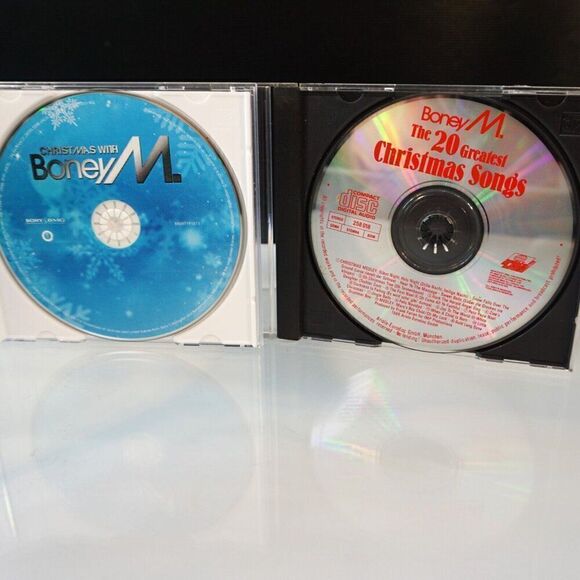 Christmas with Boney M 2007 CD Boney M 1986 20 Greatest Christmas Songs 2 CDs - Picture 3 of 9